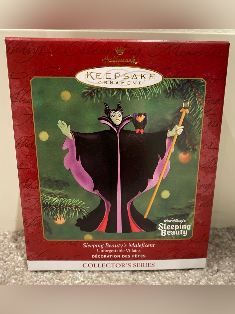 Hallmark Keepsake Sleeping Beauty’s Maleficent Unforgettable Villains Ornament